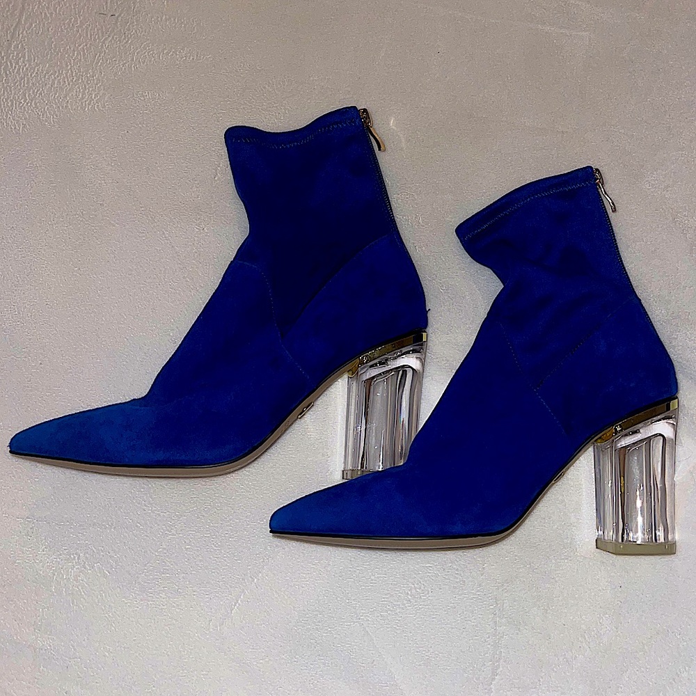 New Cecelia New York - Royal Blue Heeled Boot